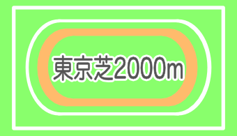 【コース別適正馬体】東京芝2000m