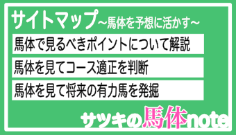 【このサイトについて】競馬予想にも使える！馬体の魅力について日々発信！