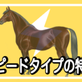 【馬体基礎知識】馬体から読み解くスピードタイプの特徴