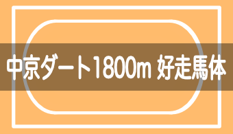 【コース別適性馬体】予想に活かせる！中京ダート1800mを好走する馬体の特徴【2023年改訂版】